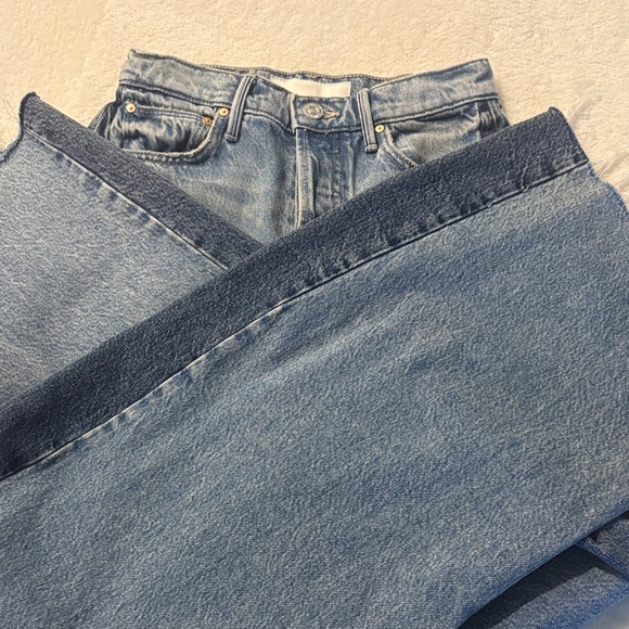 MOTHER NWOT Women's pipe dream button sneak fray- never worn! - Picture 3 of 8